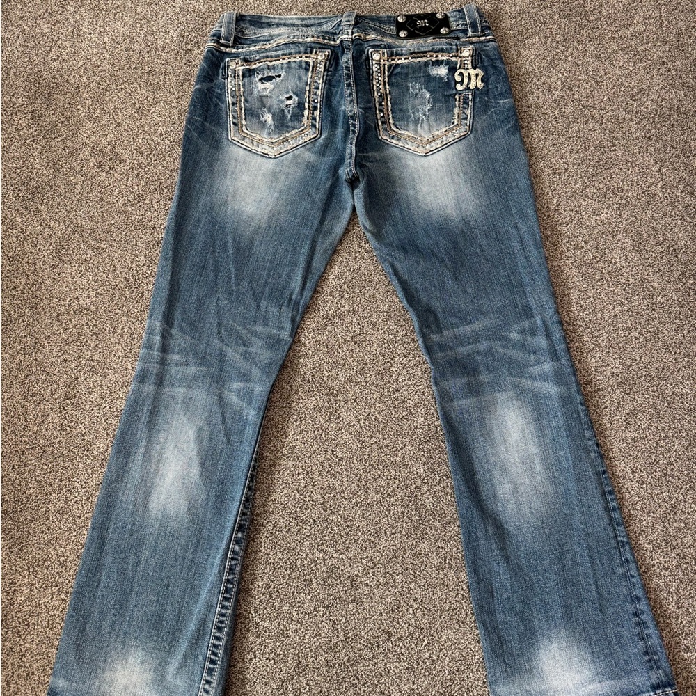 Miss Me Women's Blue Boot Cut Jeans
